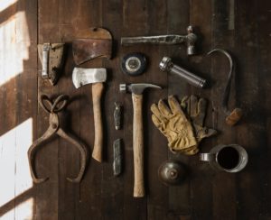 Antique hand tools