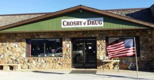 Crosby Drug Store storefront