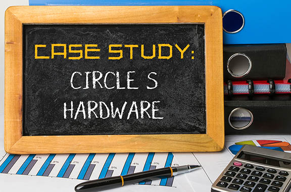 pos case study - circle s hardware