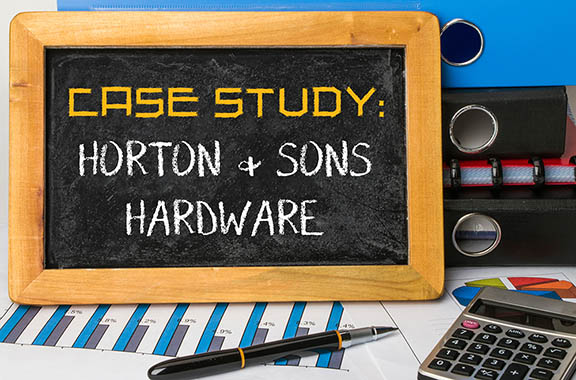 POs review - Horton and sons hardware case study