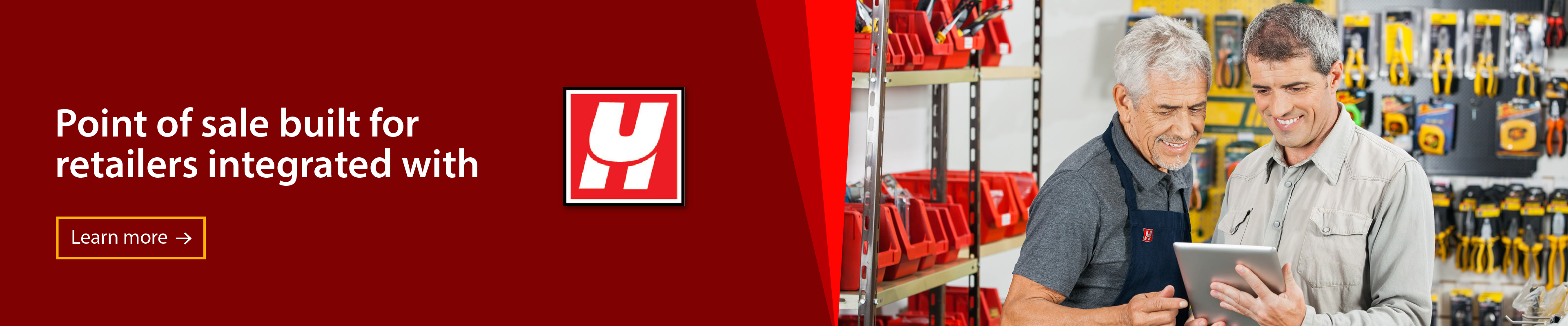 Point of sale for United Hardware retailers. Learn more.
