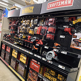 Image of Craftsman, Dewalt and Milwaukee tools