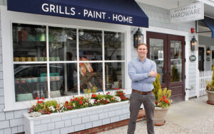Image of James Cote outside of Osterville Hardware