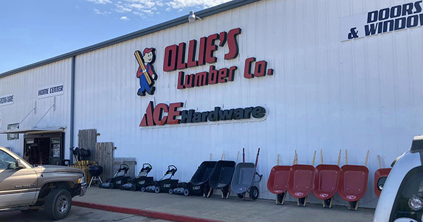 Business of Excellence: Ollie’s Lumber Company Ace Hardware