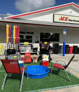 Outdoor display at Ace Hardware of Orange City