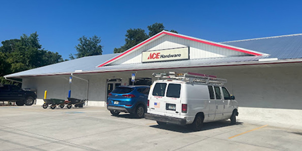 Storefront of Ace Hardware of Orange City