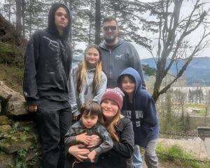 Paladin Account Specialist Calvin Garner and his family.