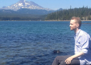 Paladin Client Wellness Specialist Jared Conn at Elk Lake near Mt. Bachelor Oregon.