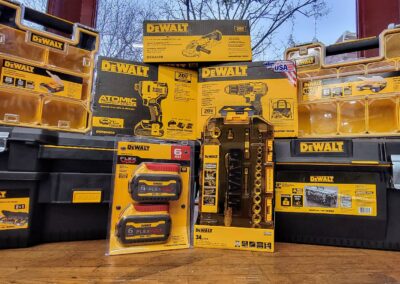 Morris Hardware Dewalt tools