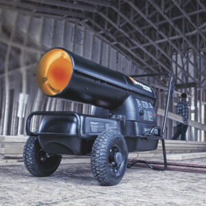 Dinuba Lumber jobsite heater rental