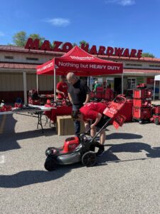 Mazo Hardware's Milwaukee parking lot sale