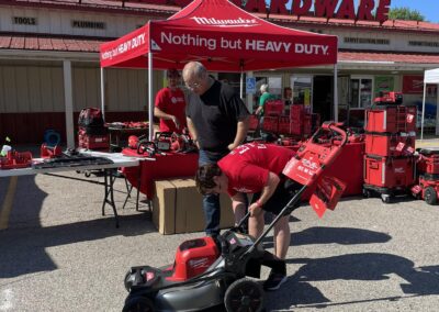 Mazo Hardware's Milwaukee parking lot sale