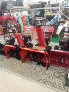 Clem's Hardware snow machines