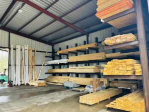 South Beau indoor lumberyard