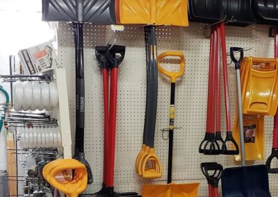 Weist Hardware snow shovels