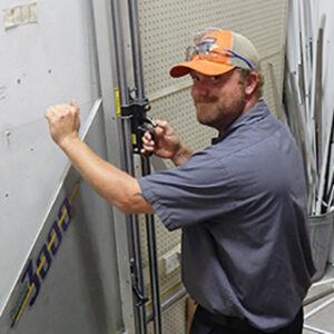 Dinuba Lumber employee