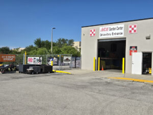 Crossroads Ace drive-thru garden center
