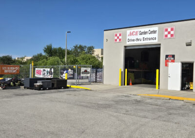 Crossroads Ace drive-thru garden center