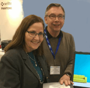 Mark Jackson and Anne Carder, owners of Red Oak Hardware Hank