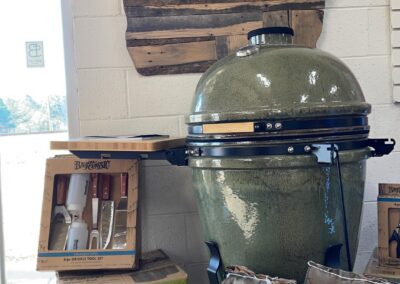 Grills and supplies at Casto Trading Company in Statham, Georgia