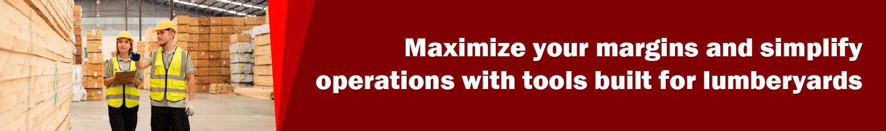 Lumber Point of Sale Banner