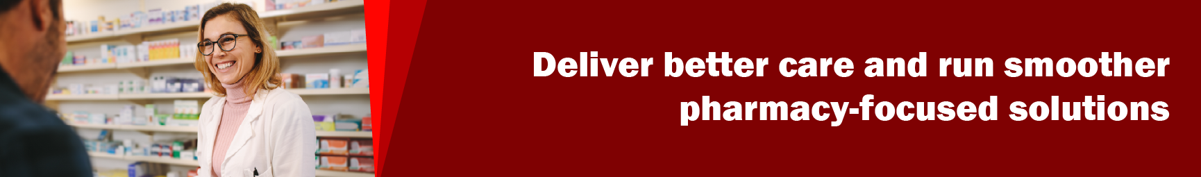 Retail technology built for pharmacy. Click to learn more.