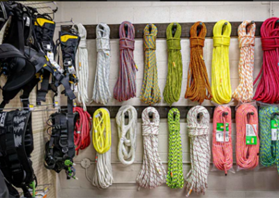A variety of rope available at Casto Trading Company