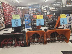 Image of Northwest Hardware snow machines