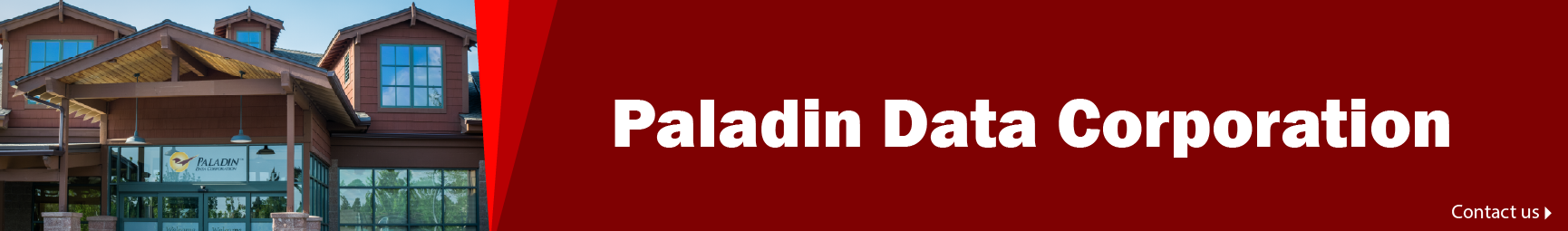 Retail checkout counters with POS terminals promoting PaladinPOS™ point‑of‑sale software for streamlined store operations.