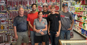 The family and staff of Tolmie's Ace Hardware.