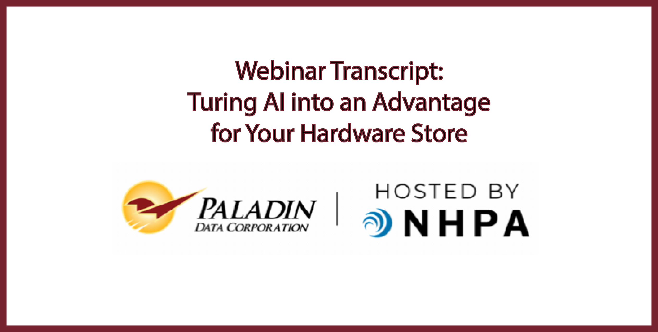 Paladin/NPHA Webinar header graphic